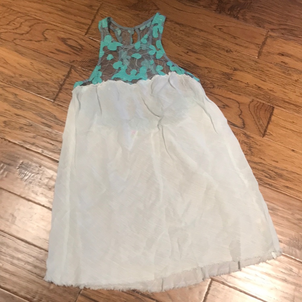 Free People tunic tank OR dress, size medium.
